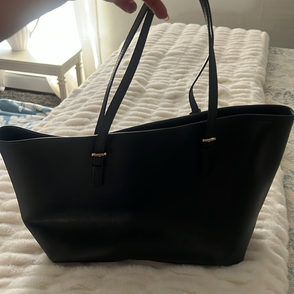 Michael Kors Black Saffiano Leather Tote